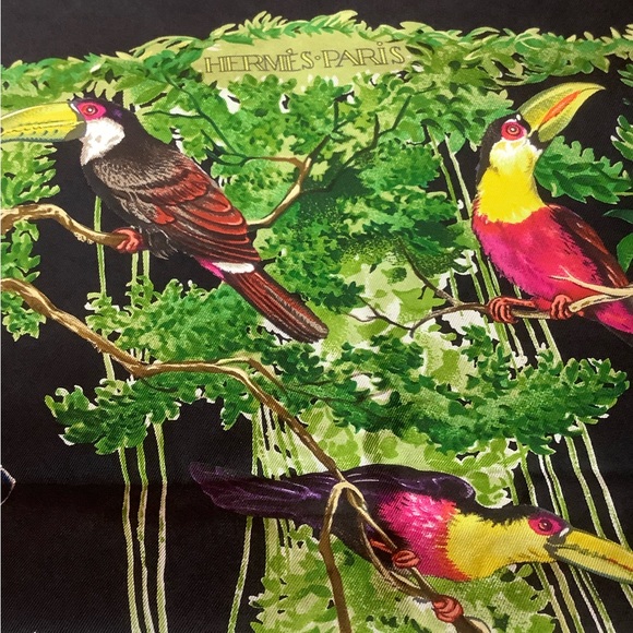 Hermes Equateur Large Scarf NWT - Picture 10 of 13